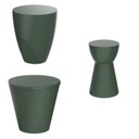 Ver imagem 1 de Conjunto com 3 Banquetas Verde/Alecrim
