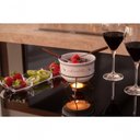 Ver imagem 3 de Conjunto Aparelho de Fondue Chocolate Porcelana Casal 5 Peças Doce Frutas Cerâmica