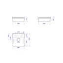 Ver imagem 4 de Cuba Sobrepor Quadrada com Mesa 40cm Branco Deca