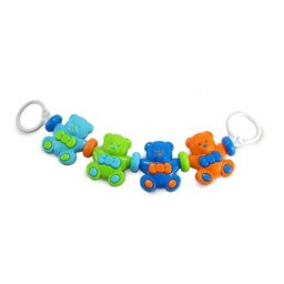 MÓBILE PARA CARRINHO DE BEBÊ PAIS E FILHOS - AZUL COLORIDO - 2