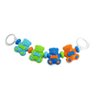 MÓBILE PARA CARRINHO DE BEBÊ PAIS E FILHOS - AZUL COLORIDO - 2