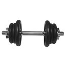 Ver imagem 5 de Maleta Dumbbell Athletic com 8kg em Anilhas Kit Halter Ajustável com Barra Cromada