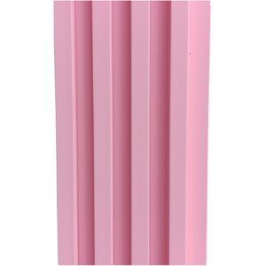 Painel Ripado Eco Placa 290 X 16 X 2,5 Cm Wpc Rosa