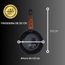 Frigideira Antiaderente Carvalho Premium 20 Cm Indução Gás - 6