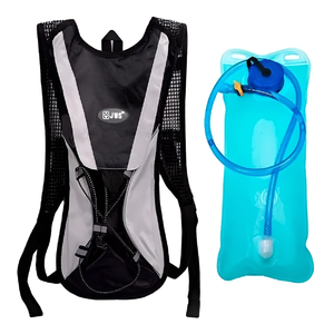 Mochila De Hidratação Com Refil 2 Litros Água Térmica Jws:Cinza/2 Litros