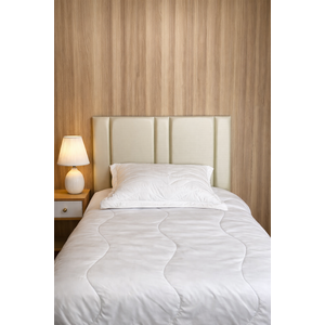 Cabeceira Estofada Adesiva Plaquinhas 1,00 X 0,60 - Branco