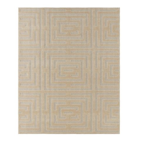 Tapete Realce Eden 3d Alto Relevo 200x300 2x3 M Creme Marfim