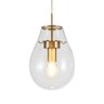 Lustre Pendente Sindora Dcd04129 P Bronze - Transparente E27 Bivolt - 3