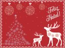 Ver imagem 1 de Jogo Americano Natal Luz 6 Unidades