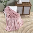 Ver imagem 2 de Cobertor Snow Queen Mantinha P/ Viagem Macia - Sheel - Pink