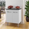 Balcão Vani para Cooktop 4 Bocas 2 Portas Cozinha Mb1 70cm - 1