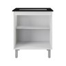 Balcão Vani para Cooktop 4 Bocas 2 Portas Cozinha Mb1 70cm - 2
