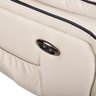 Poltrona do Papai Importada Reclinável Elétrica e Massagem com Entrada Usb Corino Premium Off White - 5
