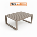 Ver imagem 6 de Mesa Lateral Alumínio Ripado Piscina Jardim 80x60x35 Nossakasa