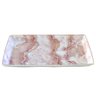 Travessa retangular Nero Rose em ceramica L34xP16xA3,5cm cor rosa - 1