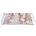 Ver imagem 1 de Travessa retangular Nero Rose em ceramica L34xP16xA3,5cm cor rosa