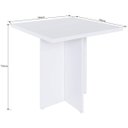 Ver imagem 3 de Conjunto Mesa e 4 Bancos Estofados Verona 