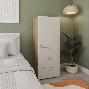 Módulo 45x120 3 Gavetas 1 Porta Frame CabeCasa MadeiraOriginals