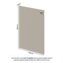 Ver imagem 6 de Módulo 45x120 3 Gavetas 1 Porta Frame CabeCasa MadeiraOriginals Bege/Acácia/Arenas