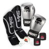 Kit Muay Thai Kickboxing Mks Profissional Sparring Completo Kit Prospect (luva + Caneleira) 12 Oz - 1