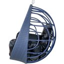 Ver imagem 3 de Balanço Ninho Suspenso Hungria Azul Dark/courino Náutico Pto