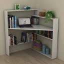 Ver imagem 1 de Biblioteca Organizadora 100% Mdf (sala Livros Mesa Escritório) Woodcore