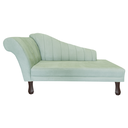 Ver imagem 1 de Recamier Divã para Sala Cecilia Pés Retro Tabaco 1.60cm Veludo Acqua - Incasa Decor