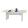 Mesa de Reunião para Escritório 2mx1m Tampo 40mm Netmobil - Dubai/branco - 5