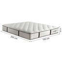 Ver imagem 4 de Cama Box Baú Casal King Colchão Molas Ensacadas Gazin com Pillow Veneza