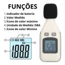 Ver imagem 4 de Decibelímetro Digital Profissional Medição Som Ruído Sonoro