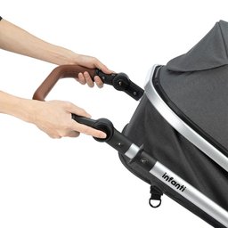 Carrinho com Bebê Conforto Travel System Romanzo Duo Preto - Infanti - 8