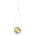Ver imagem 7 de Kit 2 Pendentes Lustre On Drop Branco Globo de Vidro Âmbar