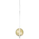 Ver mais imagens de Kit 2 Pendentes Lustre On Drop Branco Globo de Vidro Âmbar