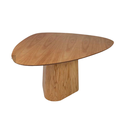 Mesa de Jantar Orgânica em Madeira New York - Exclusiva Mel