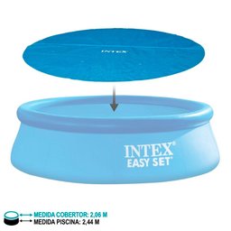 Capa Protetora Aquecedor Solar para Piscina 244cm Intex - 3