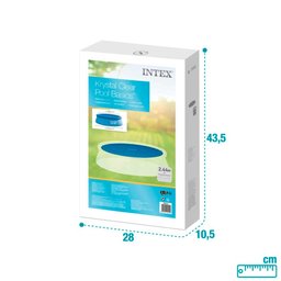 Capa Protetora Aquecedor Solar para Piscina 244cm Intex - 4