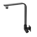 Ver imagem 1 de Torneira Cozinha Parede Black/preto Quadrada Ar. Articulado