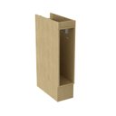 Ver imagem 4 de Balcão com Rodapé Nicho com Porta Toalhas 20cm Nanda TM4222 Nature/Arenas