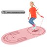 Tapete Pula Corda Absorção de Choque Yoga Antiderrapante Profissional Exercício Silencioso Ginástica - 6