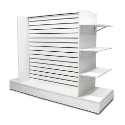 Gôndola Prateleira Canaletada Branco 135x185x60cm - Deep - 1