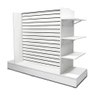 Gôndola Prateleira Canaletada Branco 135x185x60cm - Deep - 1