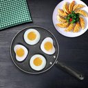 Ver imagem 5 de Frigideira Preta 24,5cm Antiaderente com 4 Divisórias Ovos