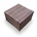 Ver imagem 4 de Conjunto de Sofá Fibra Sintética Tabaco Bora Bora - 1 Sofá 2L + 2 Poltronas + 1 Mesa Centro - Tecido