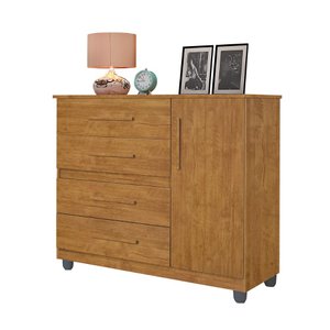 Comoda Prata Cor:ipe Mizza Decor - Armário para Quarto