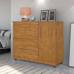Comoda Prata Cor:ipe Mizza Decor - Armário para Quarto - 2