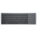 Ver imagem 1 de Teclado sem Fio Dell Kb740 - Bluetooth ou Receptor Usb - Abnt2 - Compacto - Cinza
