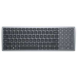 Teclado sem Fio Dell Kb740 - Bluetooth ou Receptor Usb - Abnt2 - Compacto - Cinza
