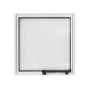 Ver imagem 1 de Janelinha Banheiro Vitro Max Ar 60x60 Alumínio Branco