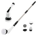 Ver imagem 1 de Escova de Limpeza Eletrica sem Fio 25w Bateria Recarregavel Potente Giratorio Esfregao Limpeza Sujei