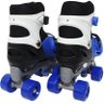 Patins Infantil Clássico Quad 4 Rodas Roller de Rua Masculino Azul Importway BW-016-AZ - 31 - 5